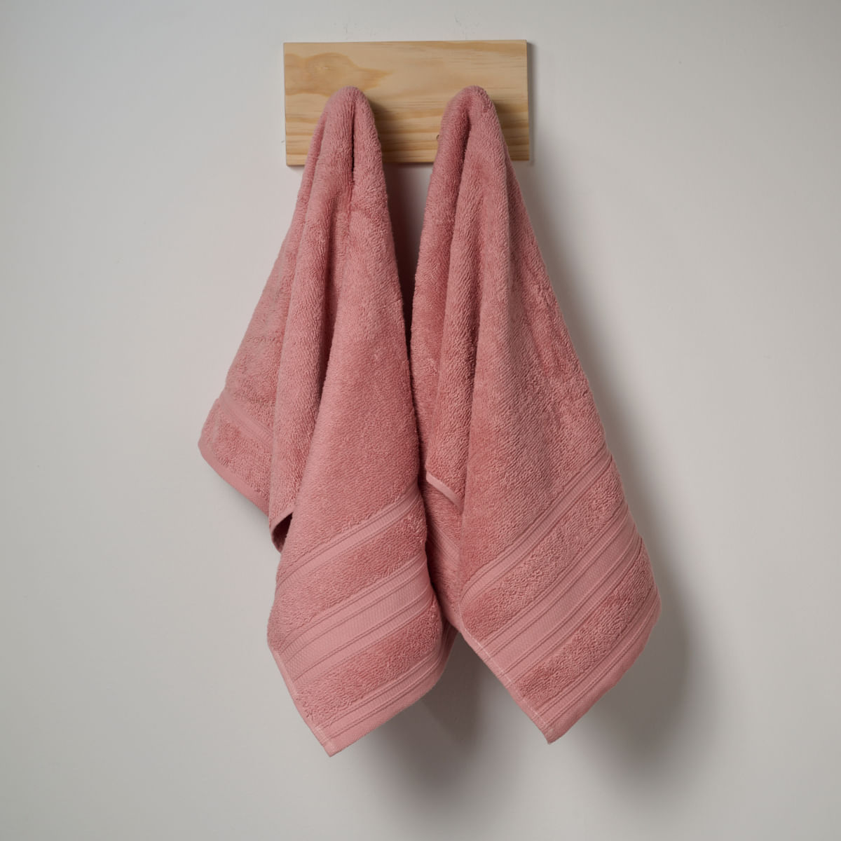 10 02 0079 Kit Toalha e Rosto Majestic Rosa  OUTLET 001